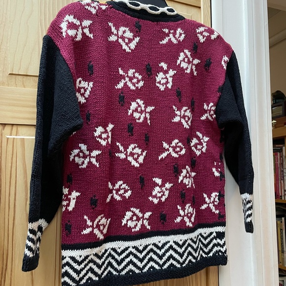 Enfin for Alexandria, Cotton Knit Sweater, Size S - Picture 4 of 5